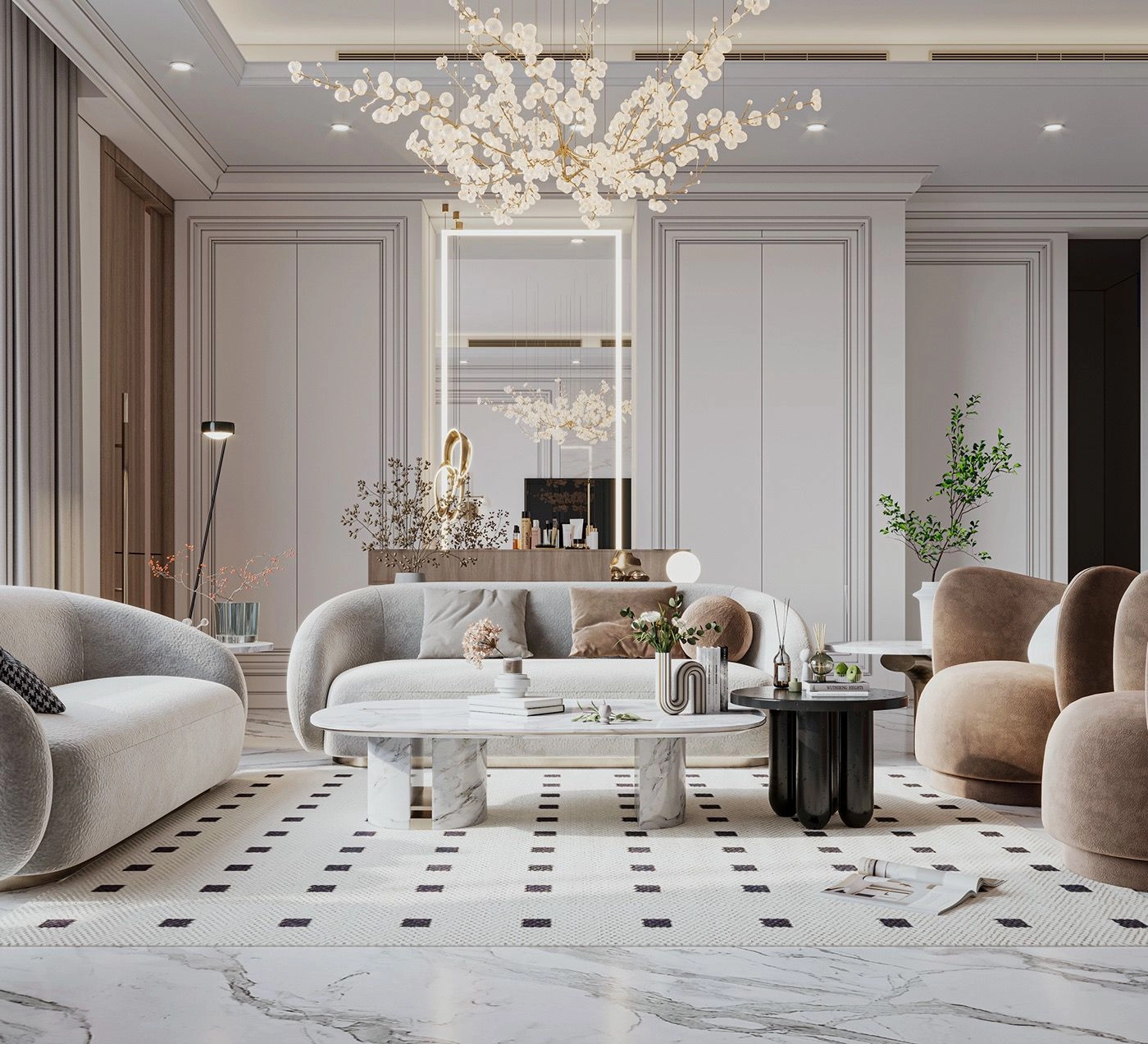 villa renovation in dubai by Enzo Milano