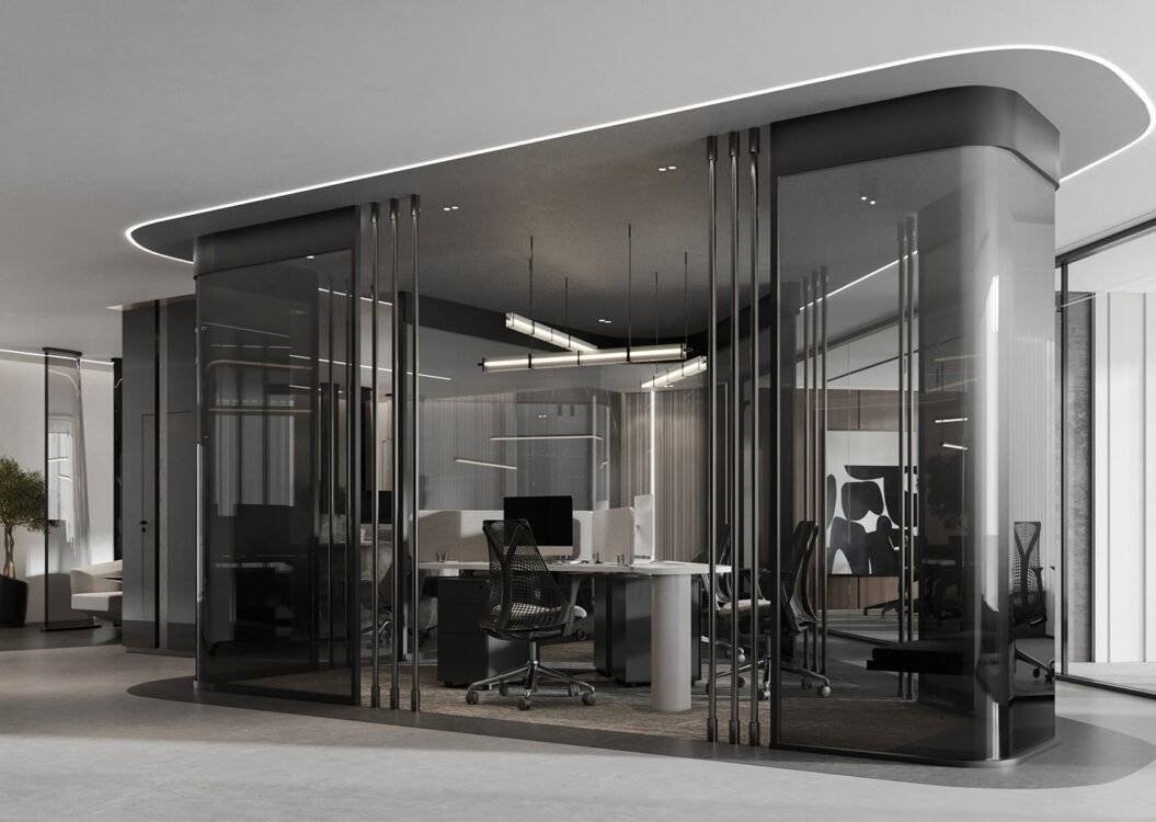office zoom booth designs