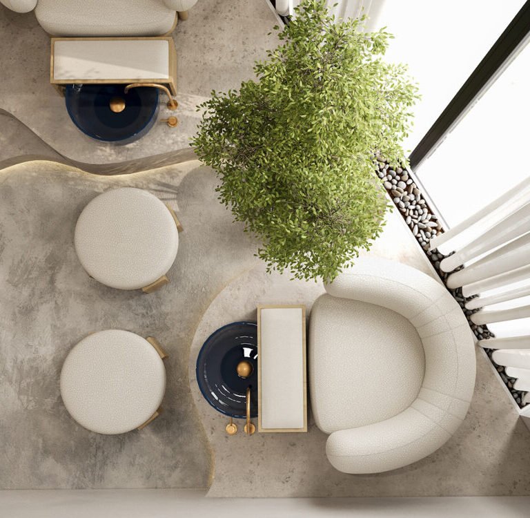 salon interior design dubai